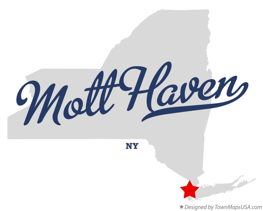 Map of Mott Haven New York NY
