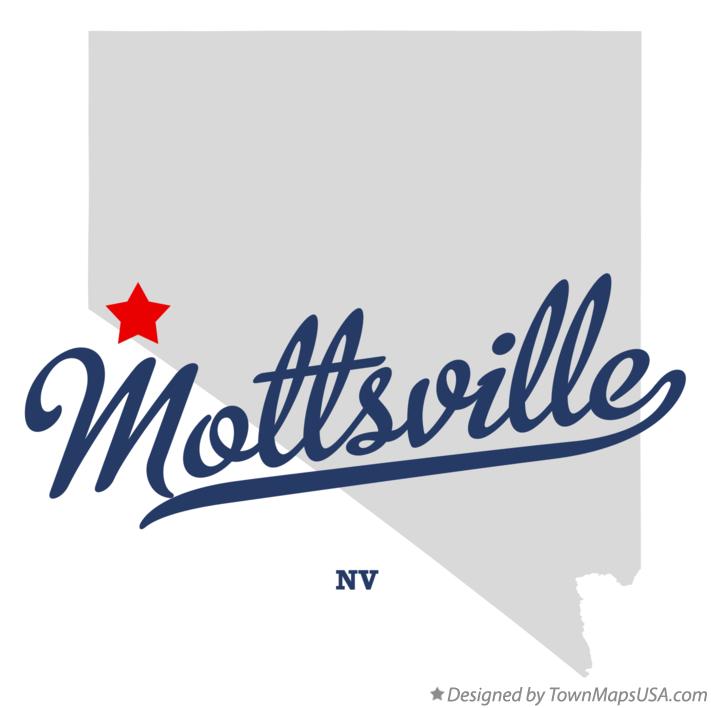 Map of Mottsville Nevada NV