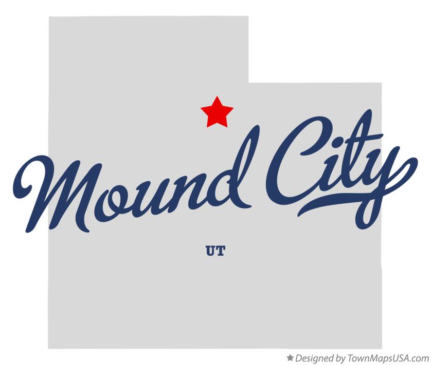 Map of Mound City Utah UT