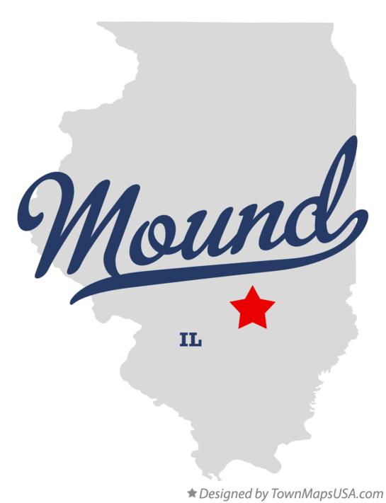 Map of Mound Illinois IL
