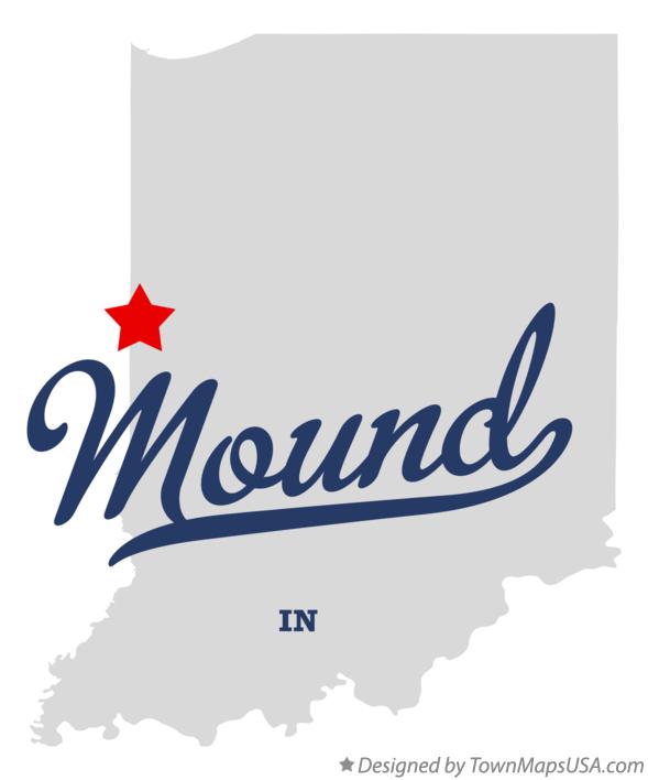 Map of Mound Indiana IN