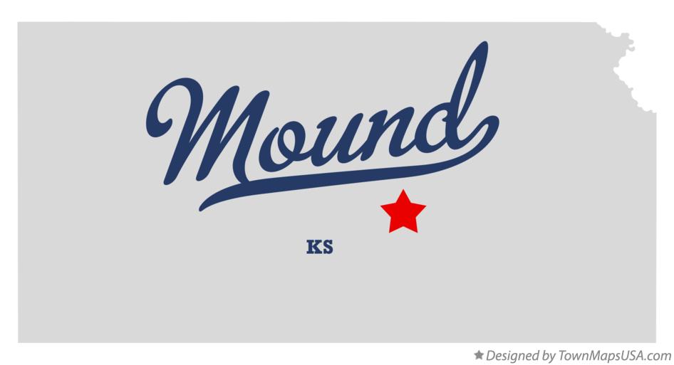 Map of Mound Kansas KS