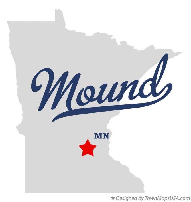 Map of Mound Minnesota MN