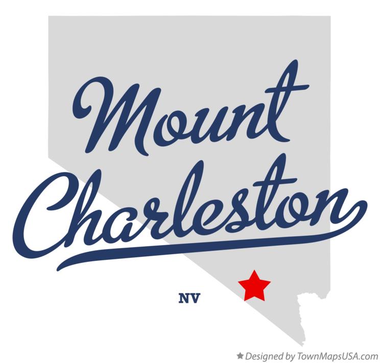 Map of Mount Charleston Nevada NV