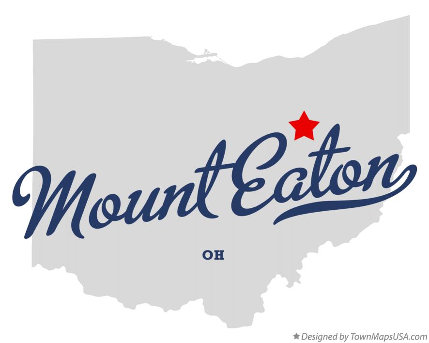 Map of Mount Eaton Ohio OH