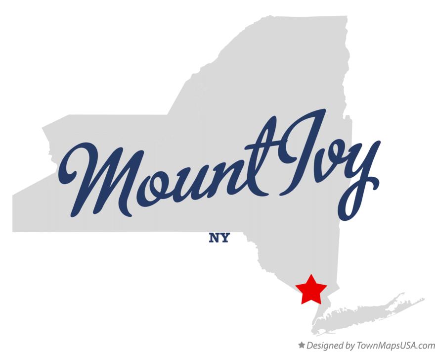 Map of Mount Ivy New York NY