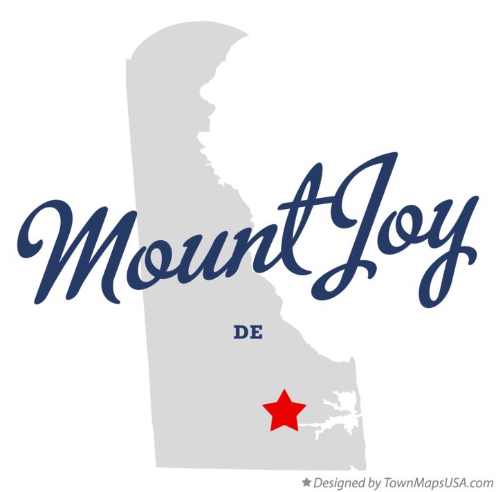 Map of Mount Joy Delaware DE