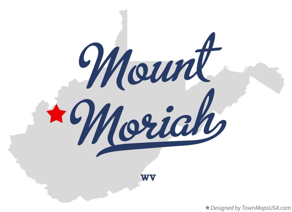 Map of Mount Moriah West Virginia WV