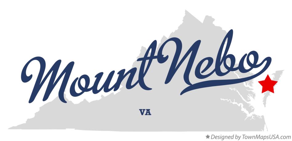 Map of Mount Nebo Virginia VA