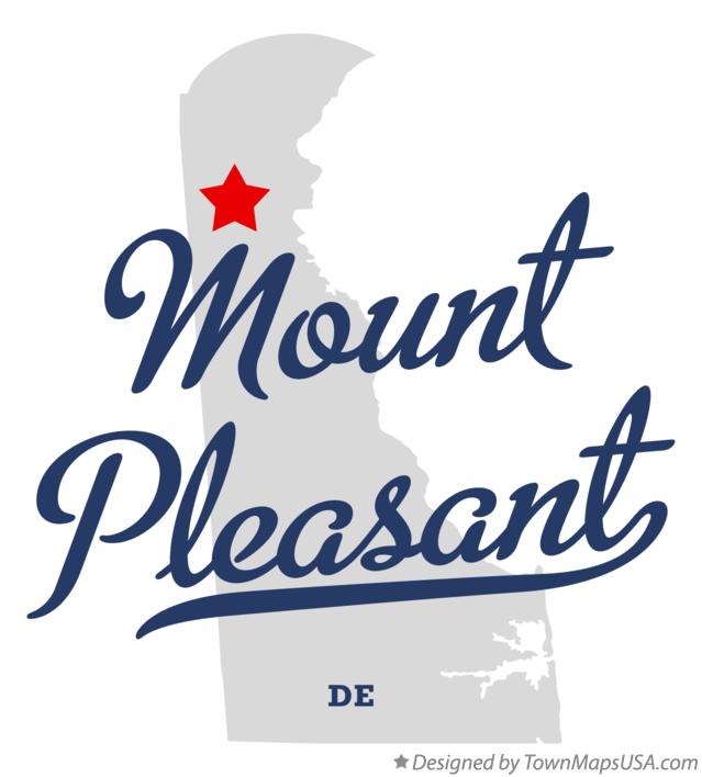 Map of Mount Pleasant Delaware DE