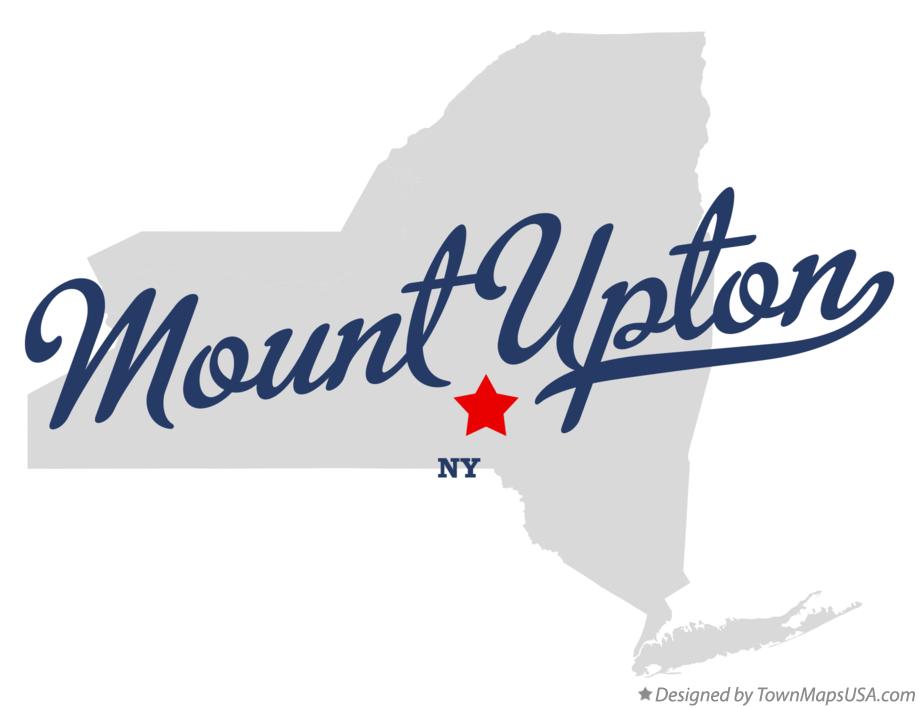 Map of Mount Upton New York NY