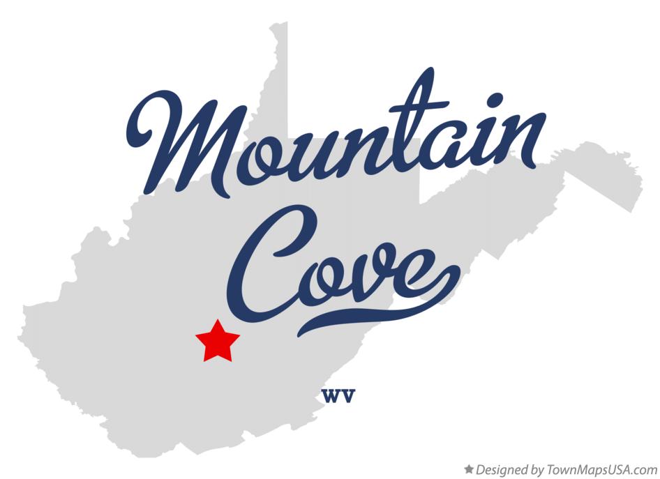 Map of Mountain Cove West Virginia WV