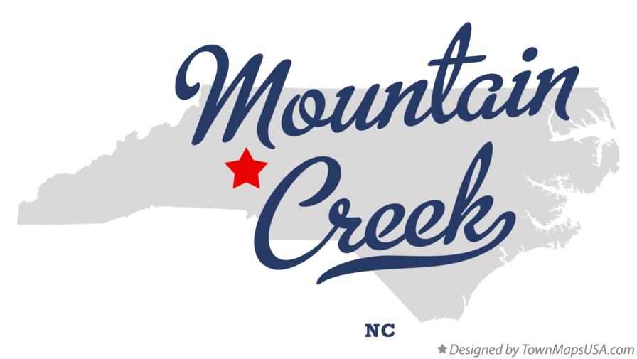 Map of Mountain Creek North Carolina NC