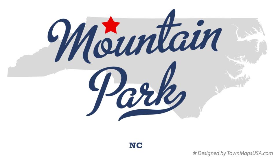 Map of Mountain Park North Carolina NC