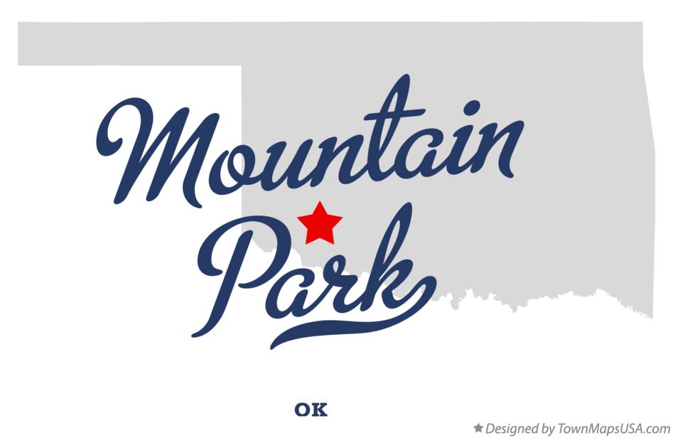 Map of Mountain Park Oklahoma OK