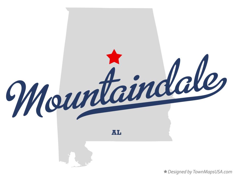 Map of Mountaindale Alabama AL