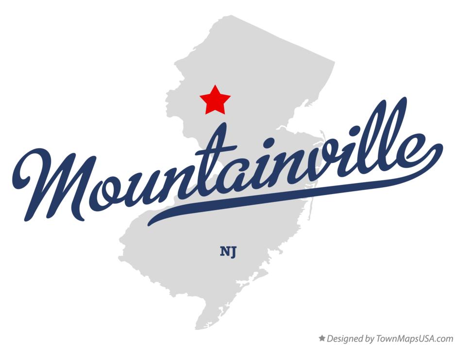 Map of Mountainville New Jersey NJ