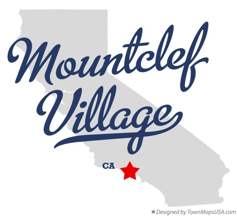 Map of Mountclef Village California CA