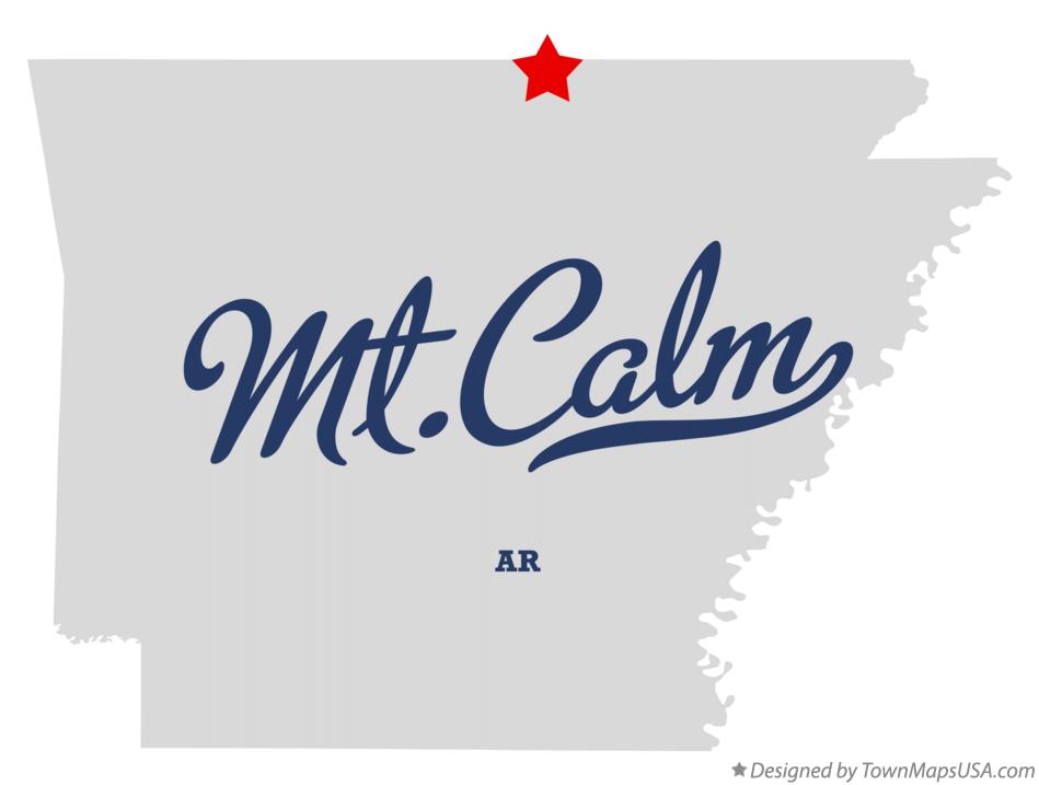 Map of Mt.Calm Arkansas AR