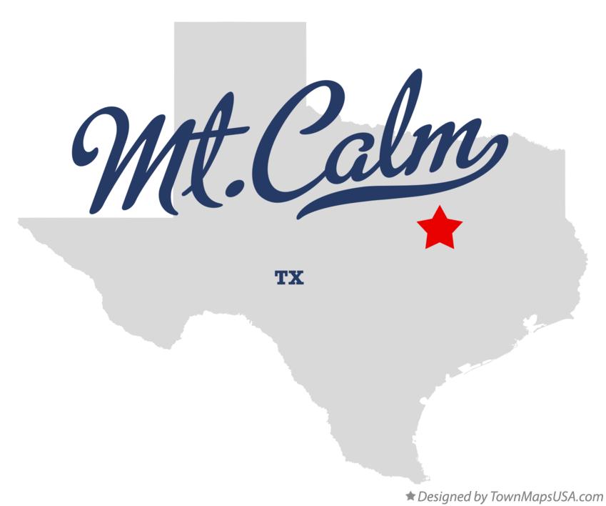Map of Mt.Calm Texas TX