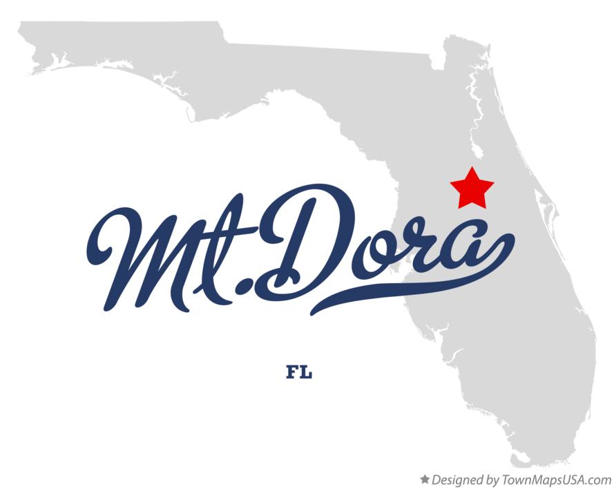Map of Mt.Dora Florida FL