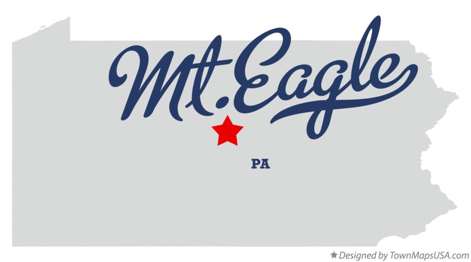 Map of Mt.Eagle Pennsylvania PA