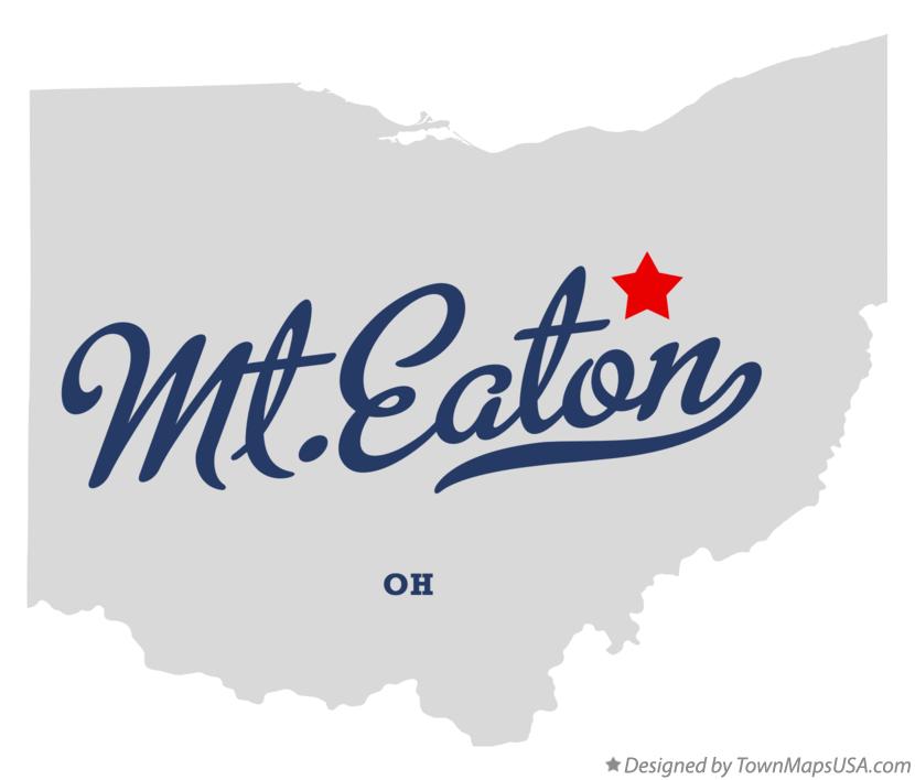 Map of Mt.Eaton Ohio OH