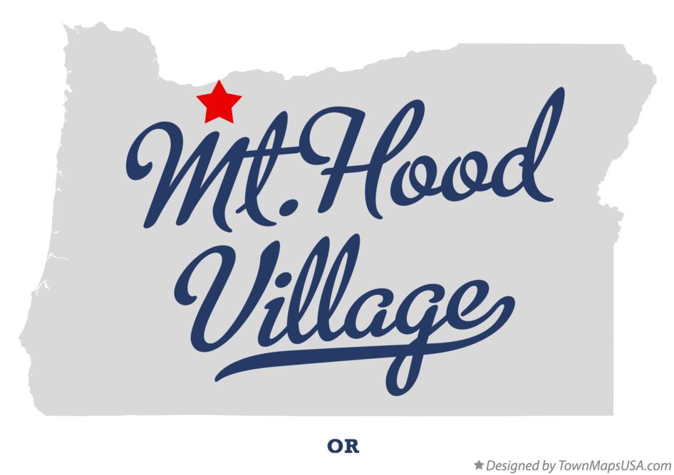 Map of Mt.Hood Village Oregon OR