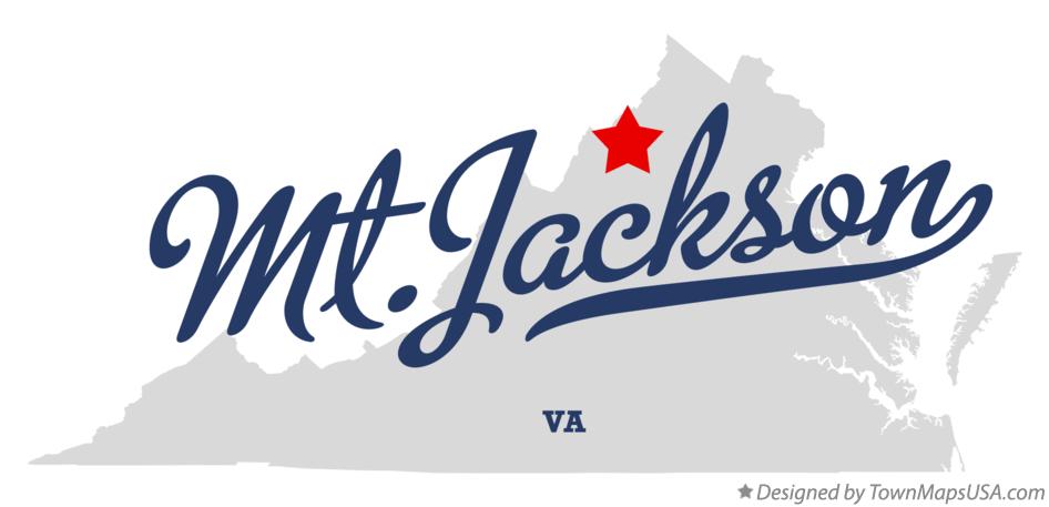 Map of Mt.Jackson Virginia VA