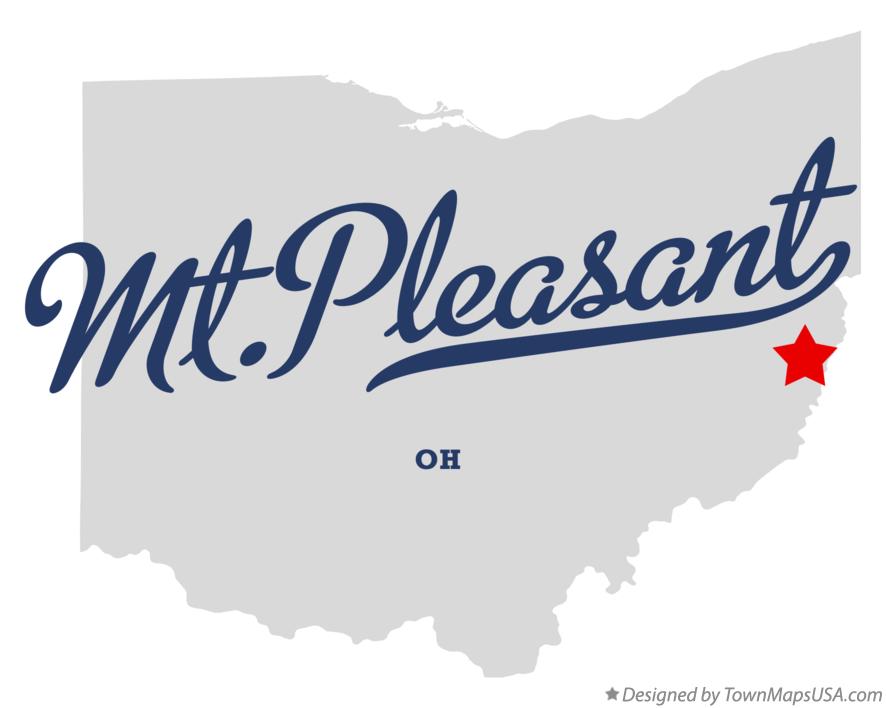 Map of Mt.Pleasant Ohio OH