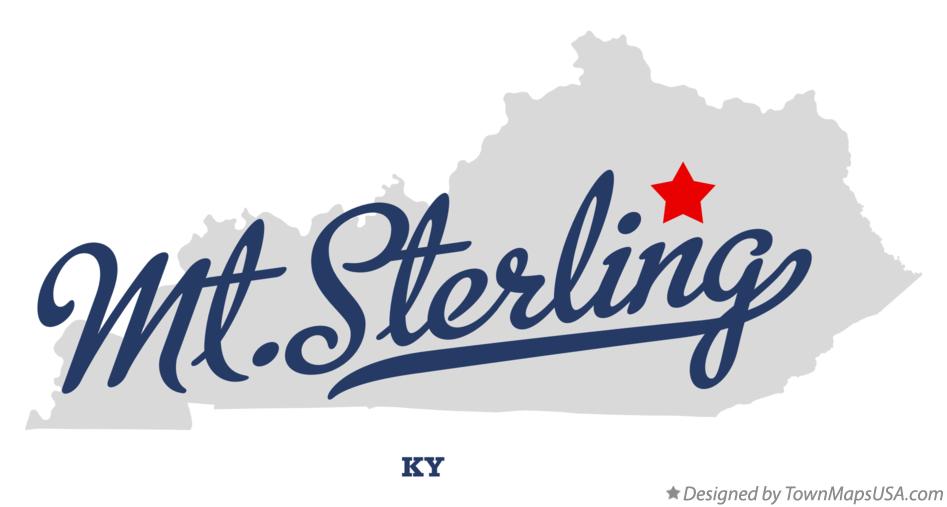 Map of Mt.Sterling Kentucky KY