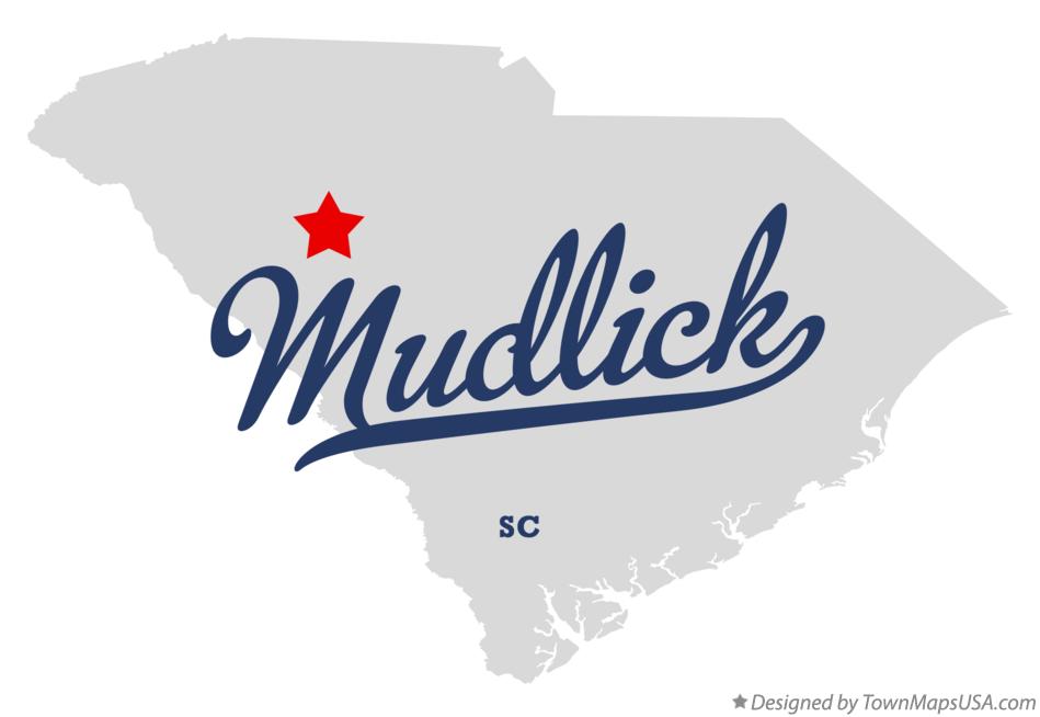 Map of Mudlick South Carolina SC
