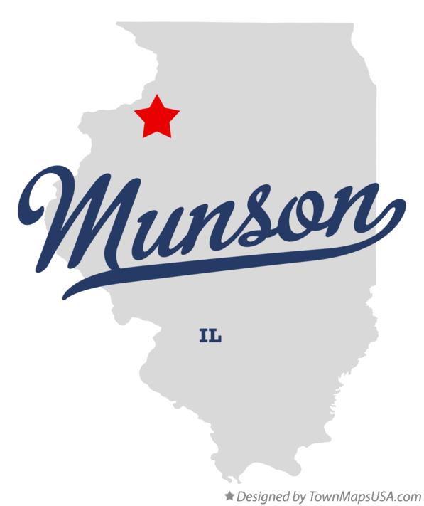 Map of Munson Illinois IL