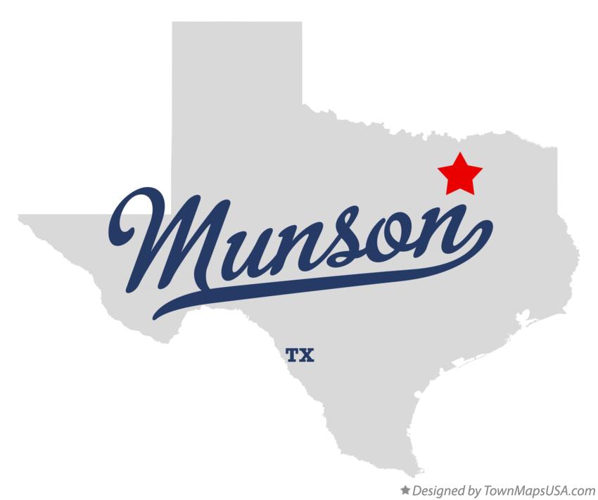 Map of Munson Texas TX