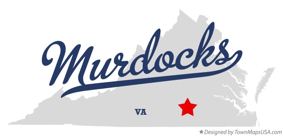 Map of Murdocks Virginia VA
