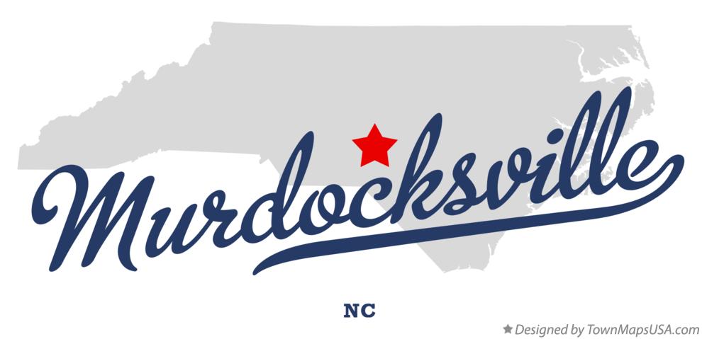 Map of Murdocksville North Carolina NC