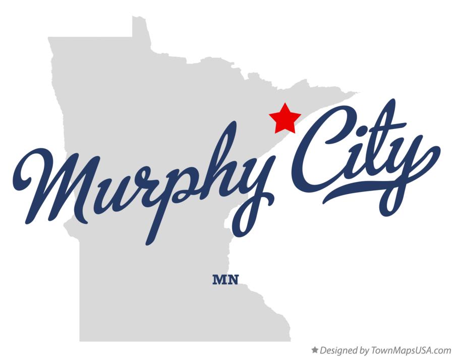 Map of Murphy City Minnesota MN