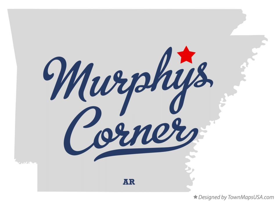 Map of Murphys Corner Arkansas AR