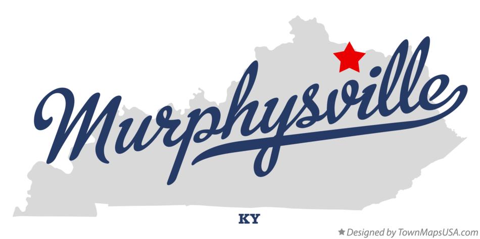 Map of Murphysville Kentucky KY
