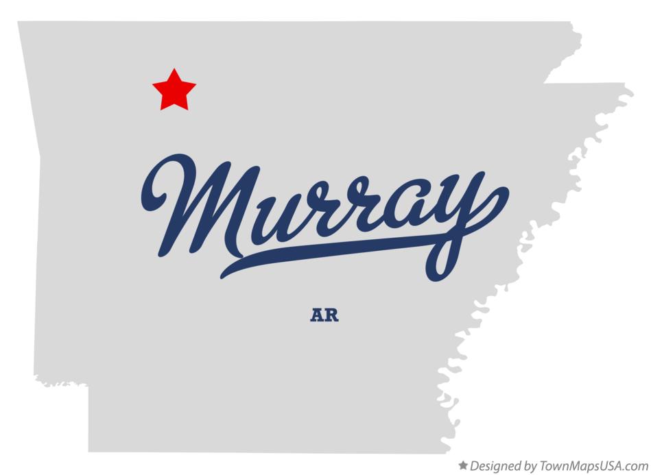 Map of Murray Arkansas AR