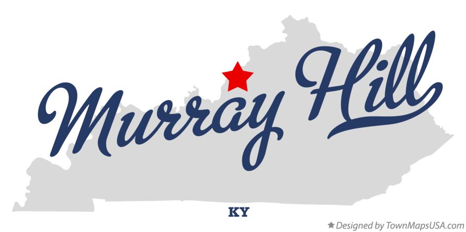 Map of Murray Hill Kentucky KY
