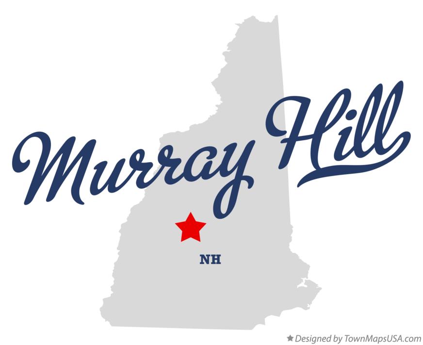 Map of Murray Hill New Hampshire NH