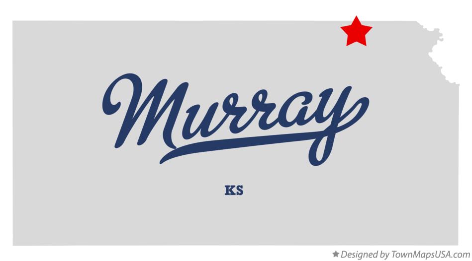 Map of Murray Kansas KS