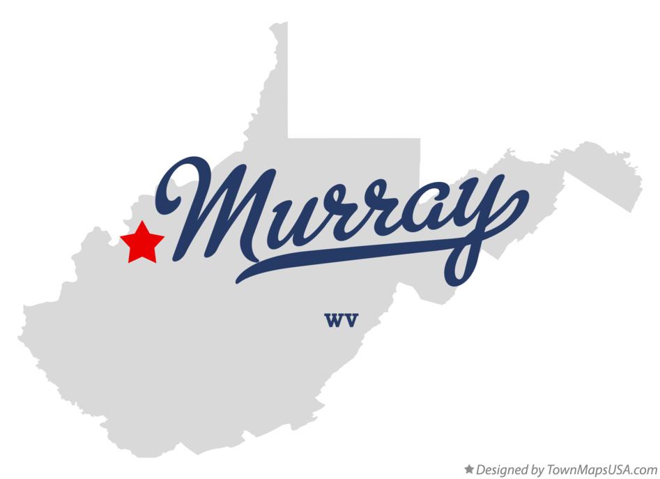 Map of Murray West Virginia WV