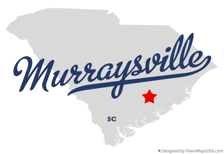 Map of Murraysville South Carolina SC