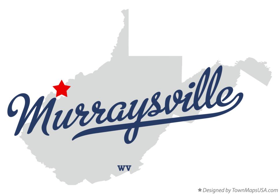 Map of Murraysville West Virginia WV