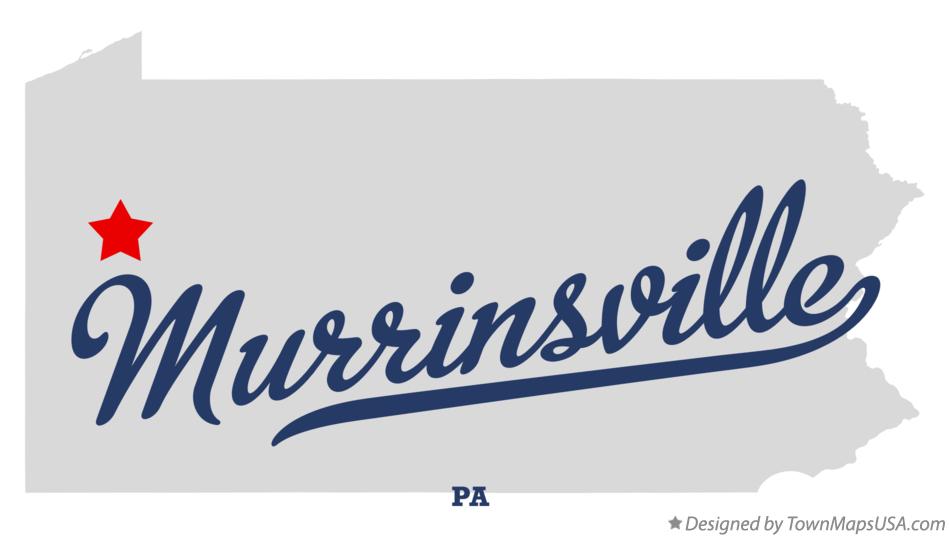 Map of Murrinsville Pennsylvania PA