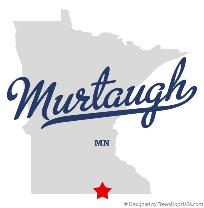 Map of Murtaugh Minnesota MN