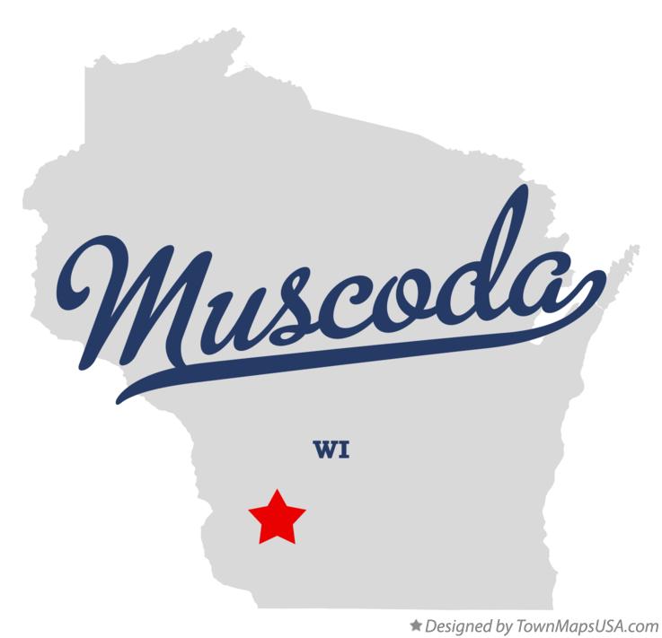 Map of Muscoda Wisconsin WI