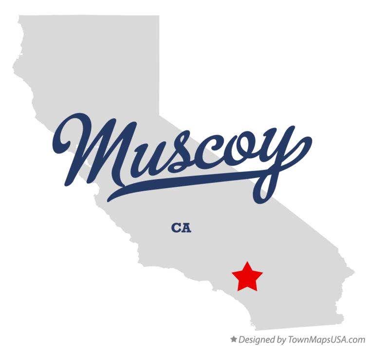 Map of Muscoy California CA